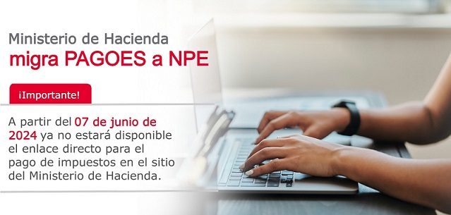 Aplicacion de pago de impuestos NPE